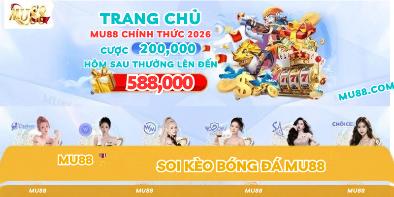 Soi kèo bóng đá mu88